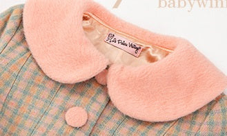 Le Palais Vintage High End Long Sleeves Slim Jacket Bow Tweed Slit Dinner Suit Dress-Carey