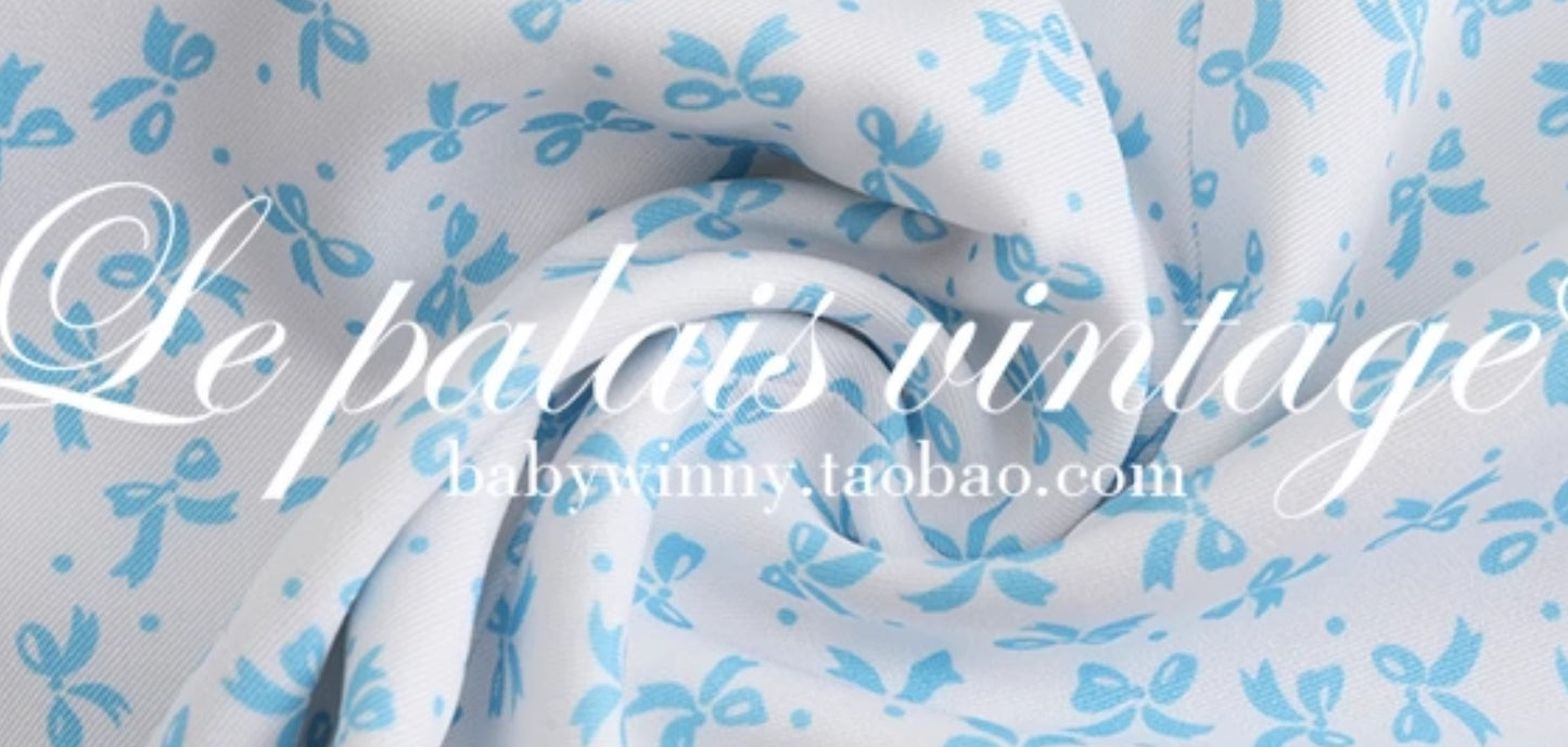 Le Palais bow pattern herringbone corset style heavy work dress-TEM