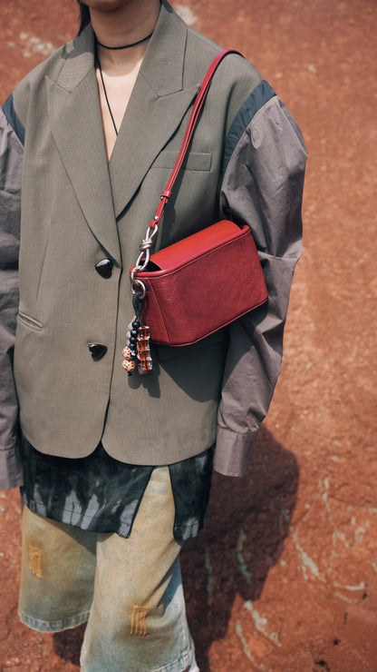 IUBALLET Retro Small Leather Box Bag - SWADE.