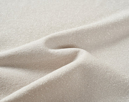 COMME MOI small cap sleeve semi-high neck knitted top - MADISON.