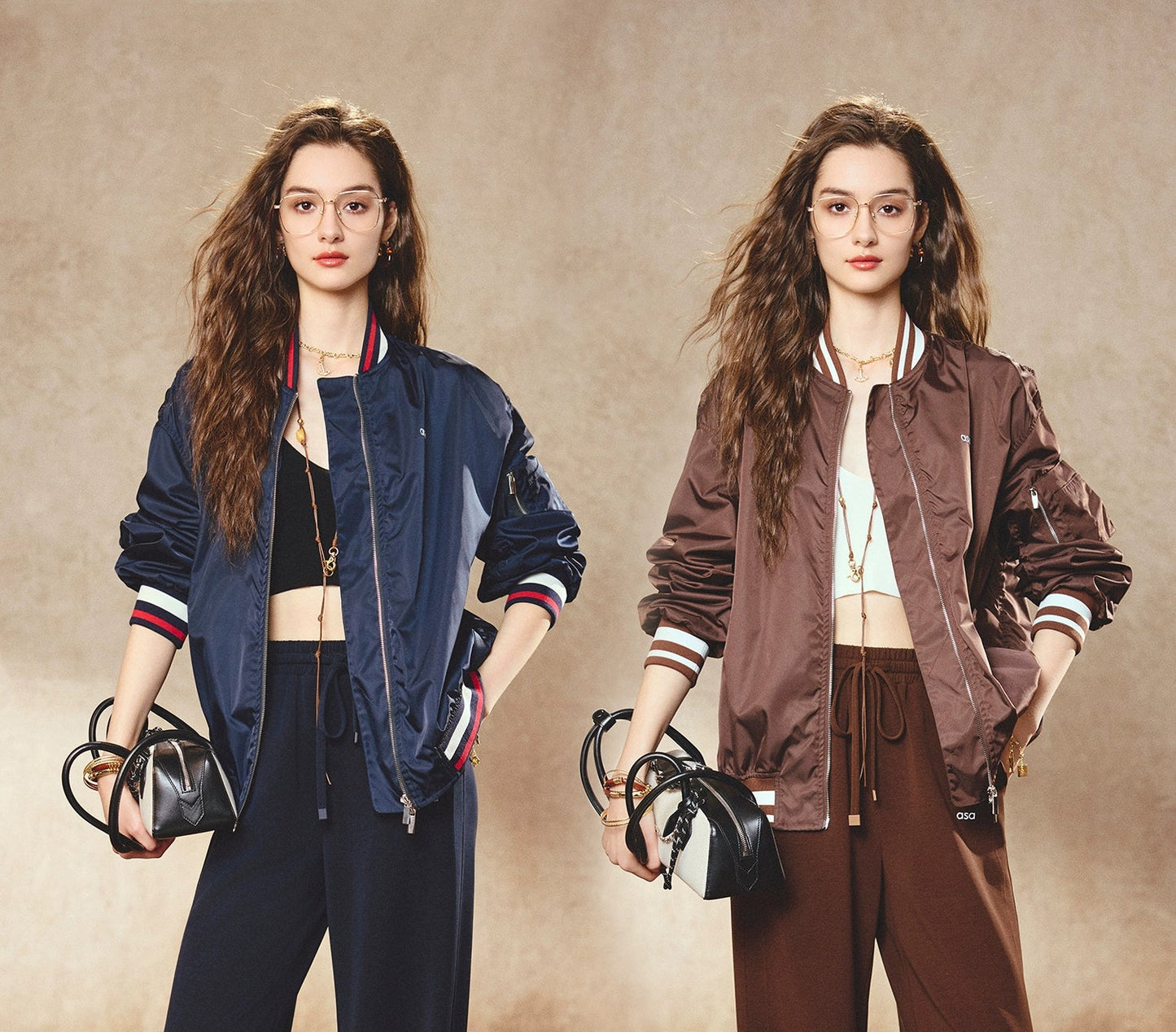 ANNASPEAK collar bomber jacket-ELI.