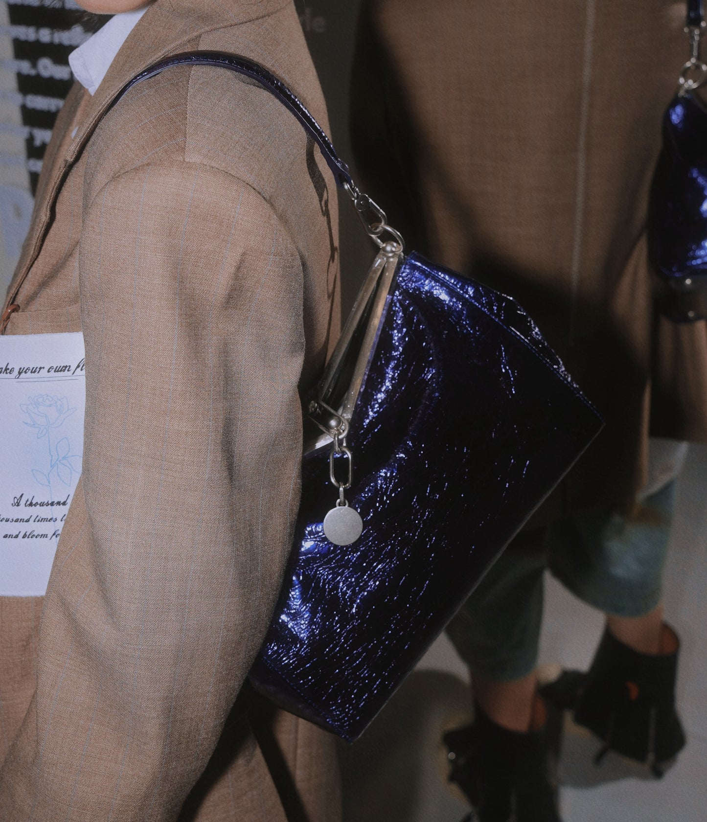 IUBALLET Classy Vintage Plaid Arm Bag - MALDAVIES.