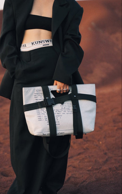 IUBALLET Turf Cobbler's Leather Tote Bag - GOLD.