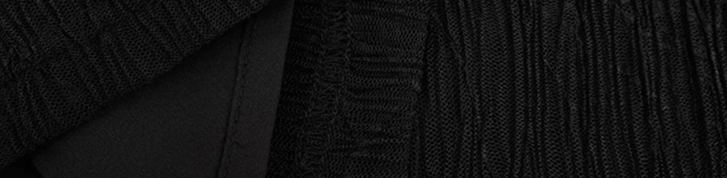 HECO Chinese style wrinkle elastic age-reducing temperament Skirt- ELLA.