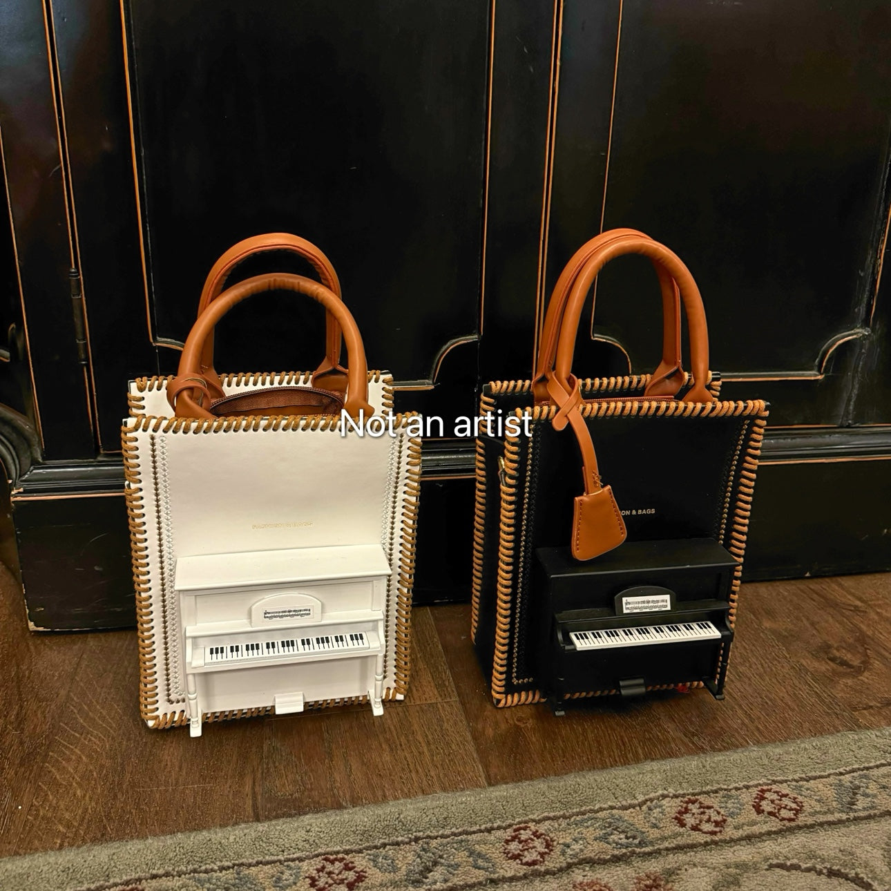 NOT AN ARTIST vintage stereo piano bag - Piano