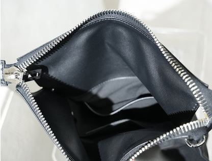 IUBALLET Versatile Black Leather  Bag - PART.