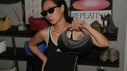 IUBALLET Piercing New Diamond Encrusted Crossbody Handbag - INTENSE.