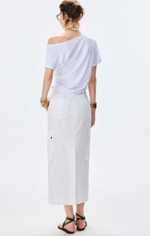 ANNASPEAK High-Waisted A-Line Skirt AS Summer New Style-JUN.
