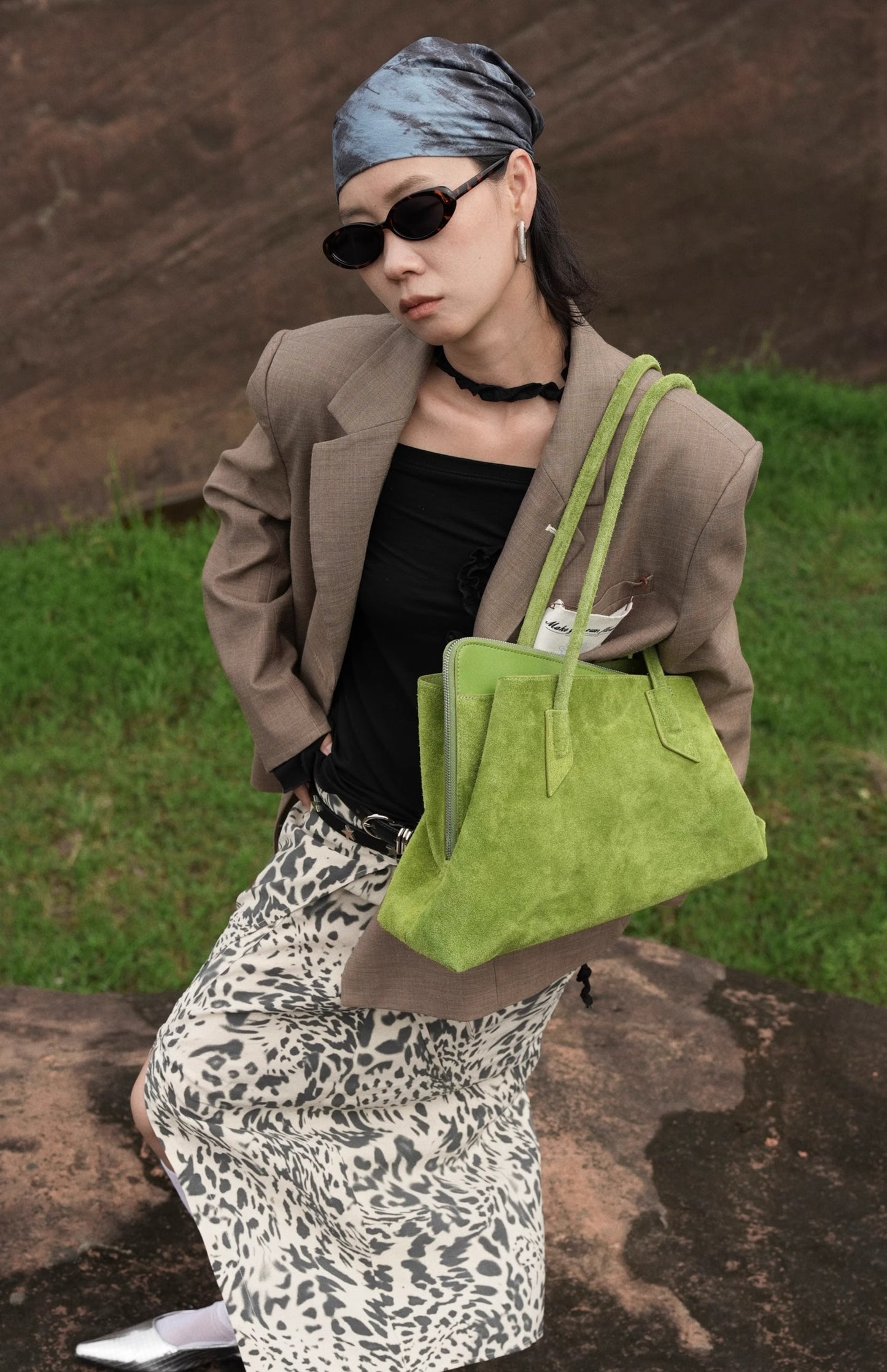 IUBALLET Free Growth: New large-capacity tote leather shoulder bag - MUSIC.