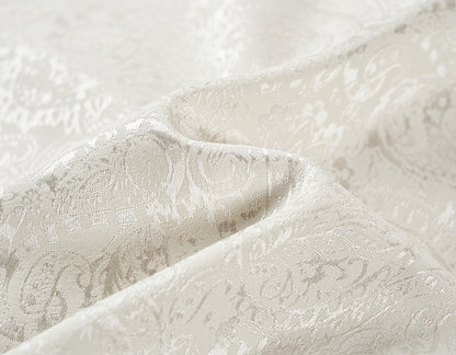 COMME MOI Lv Yan designer spring women's retro jacquard half-length fishtail dress - MARIA.