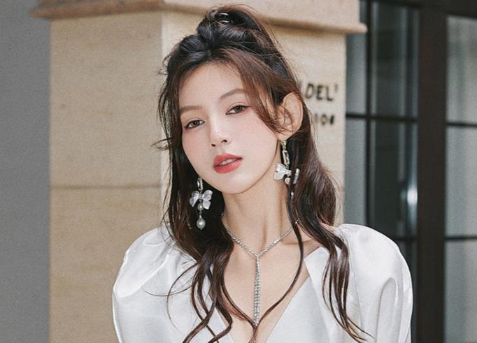 DOLLY Luxury Pretty Retro Style Bow Diamond Tassel Chic Earrings-EDITA