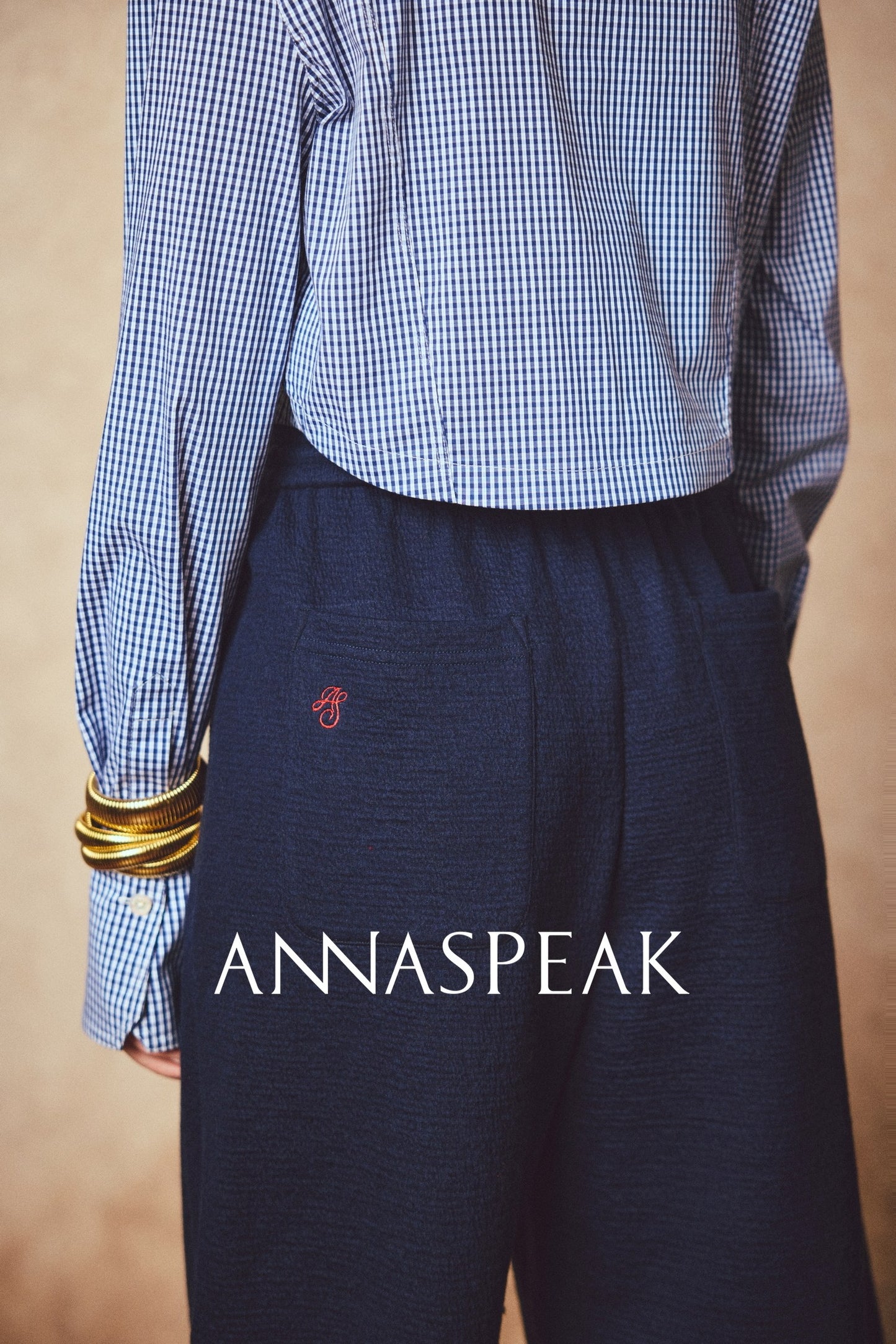 ANNASPEAK sweatshirt banana pants set-CHRIS.