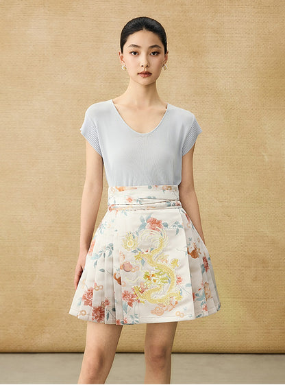 HECO Yarn Dyed Jacquard Short Horse Face Skirt  - RALPH.