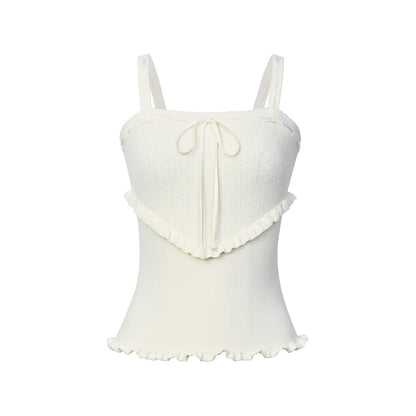 FAME Wavy Knitted Camisole - BRYCE
