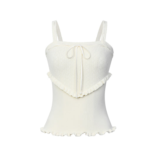 FAME Wavy Knitted Camisole - BRYCE