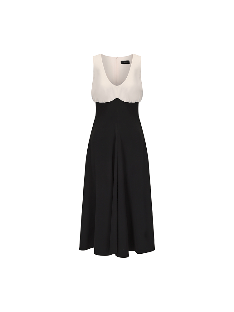 ATELIER MISS LU High-waisted Receiver Waist Dress - EXPRESS.
