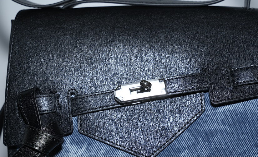 IUBALLET Leather Commuter Shoulder Bag - COLTON.