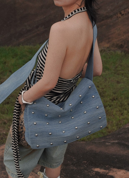 IUBALLET Starfall Large capacity premium leather crossbody bag - SHADE.