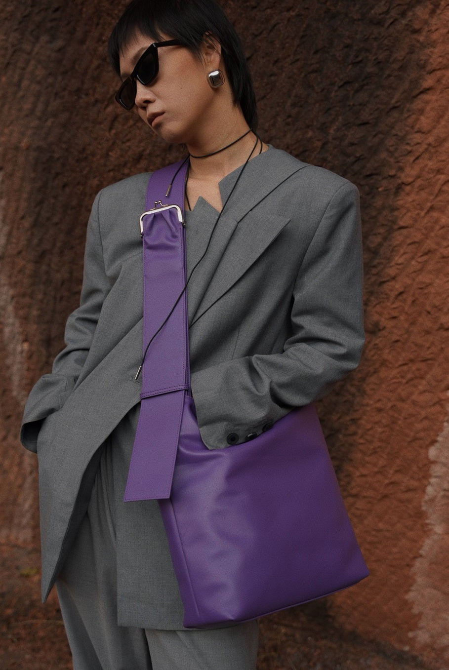 IUBALLET Leather Commuter Large Capacity Tote Bag- SURPRISES.