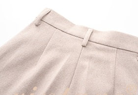 Le Palais Vintage  fur coat woolen trousers-DIOR