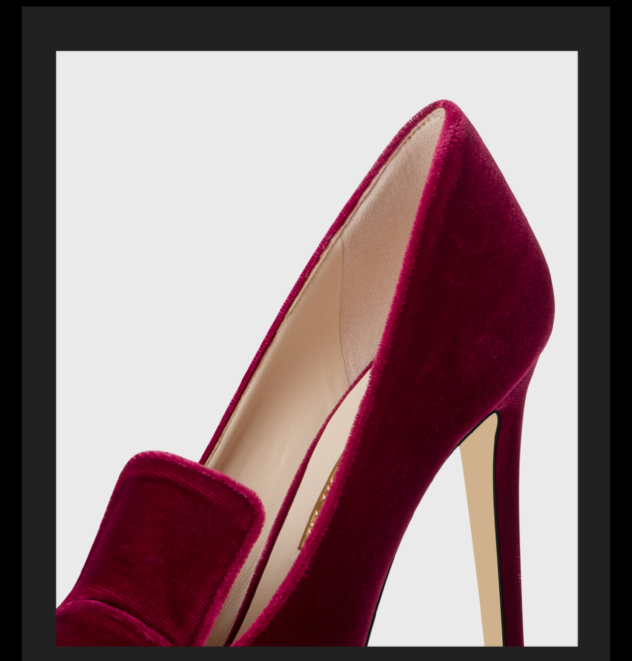Fabfei suede 10cm stiletto burgundy pointed toe sexy pumps - Kara