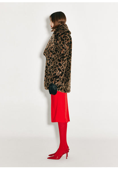 ATELIER MISS LU Fall/Winter ruffled design halterneck backless slim Red dress - STELLA