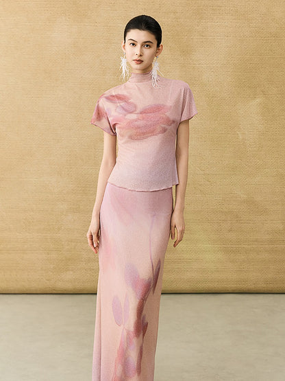 HECO Chinese Gradient Smudge T-Shirt - INIT.