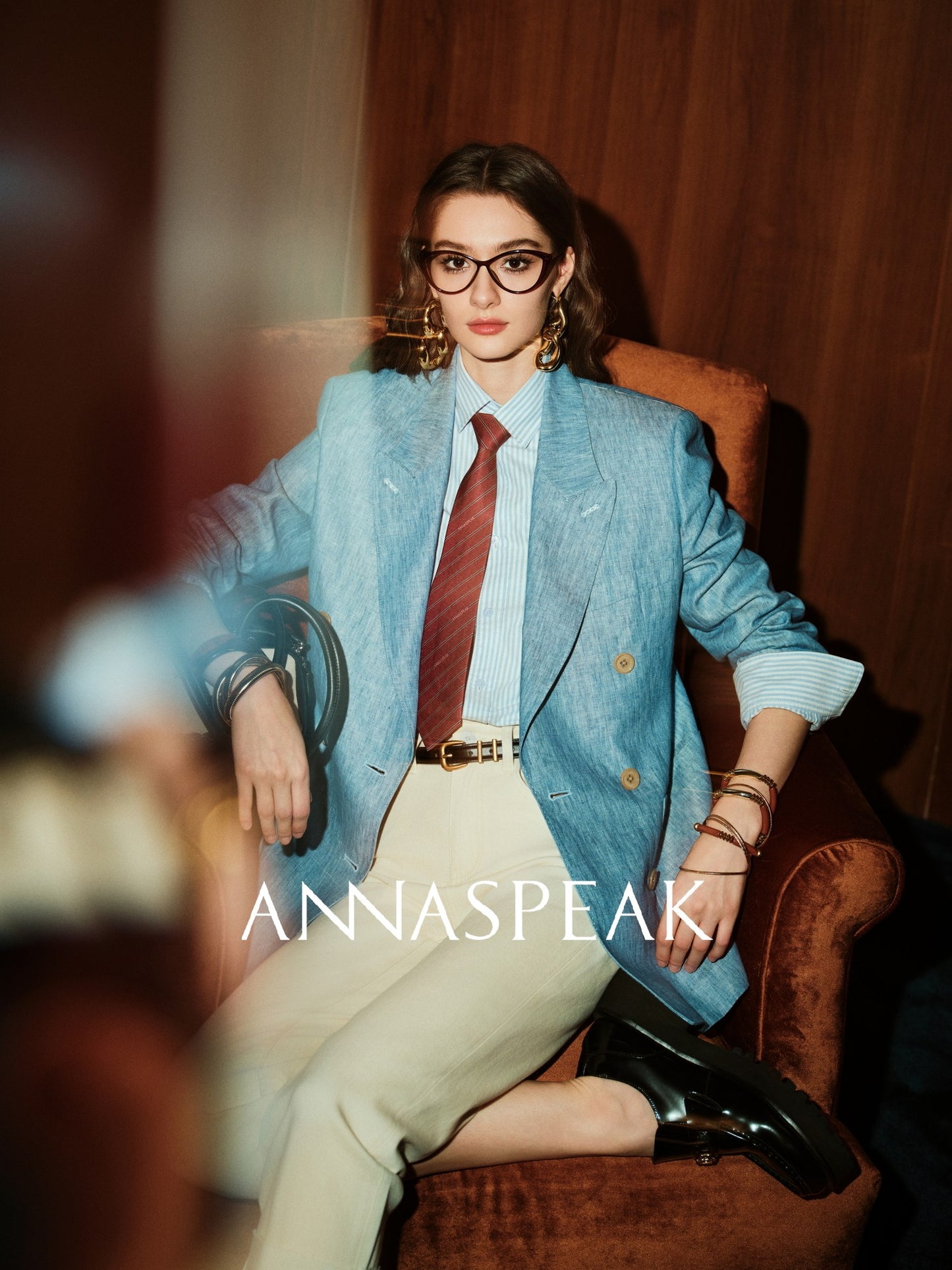 ANNASPEAK old money style suit -GREN.