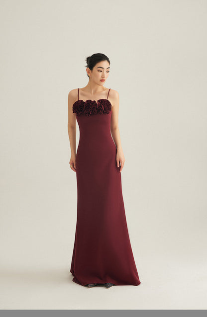GOUDIN Toast bridal engagement party long evening dress-TONA.