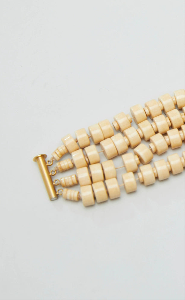 ZHUCHONGYUN summer multi-layer buckle design bracelet-ROUKO