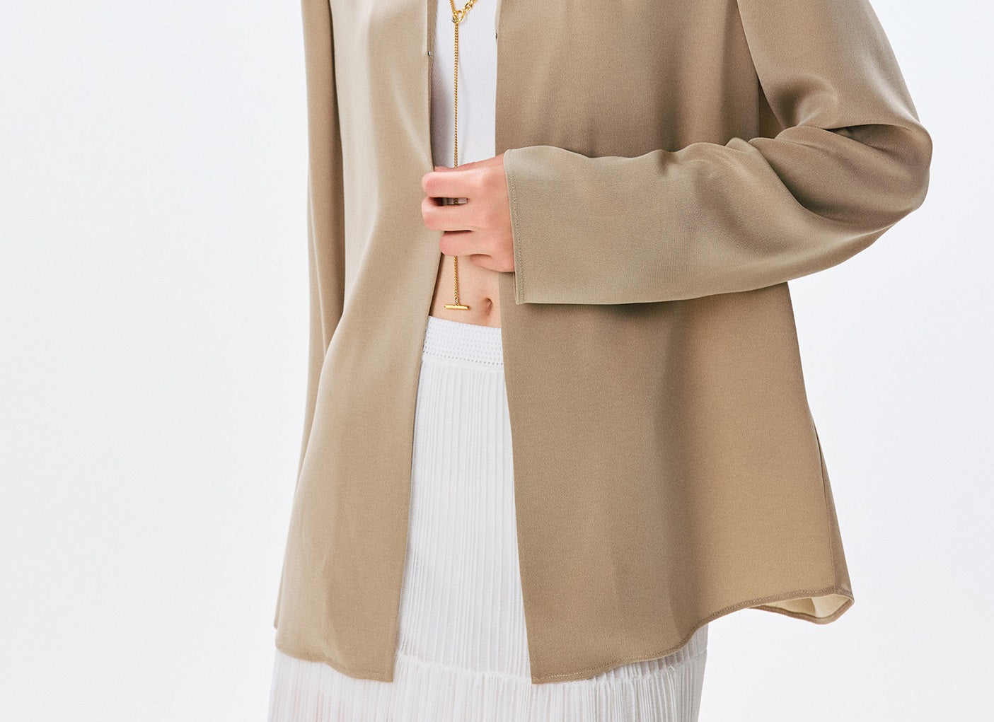 ANNASPEAK  light and cool jacket trousers high-end set-MAC.