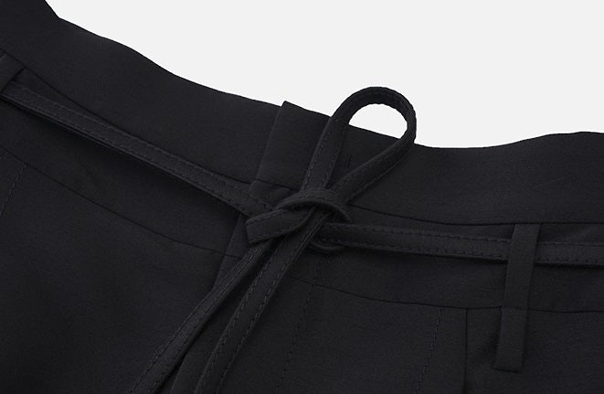 ZHUCHONGYUN loose cocoon-shaped three-dimensional cut wide trousers - FEYRE.