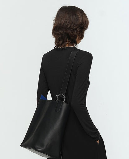 COMME MOI Lu Yan designer new women's clothing Henry collar color-blocked slim T-shirt - ENOUGH.