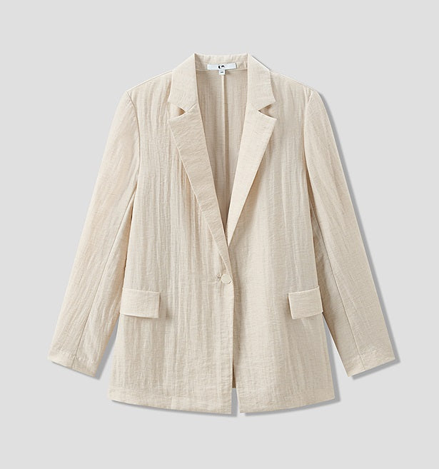 COMME MOI summer women's classic straight suit - PRIMI.