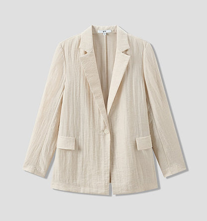 COMME MOI summer women's classic straight suit - PRIMI.