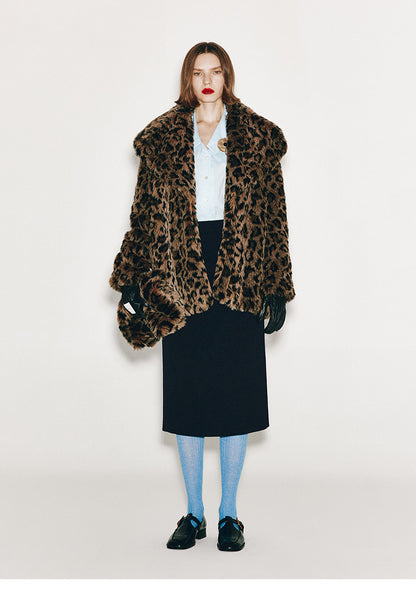 ATELIER MISS LU Sheep Wool High-waisted Straight Skirt - HYACINTH