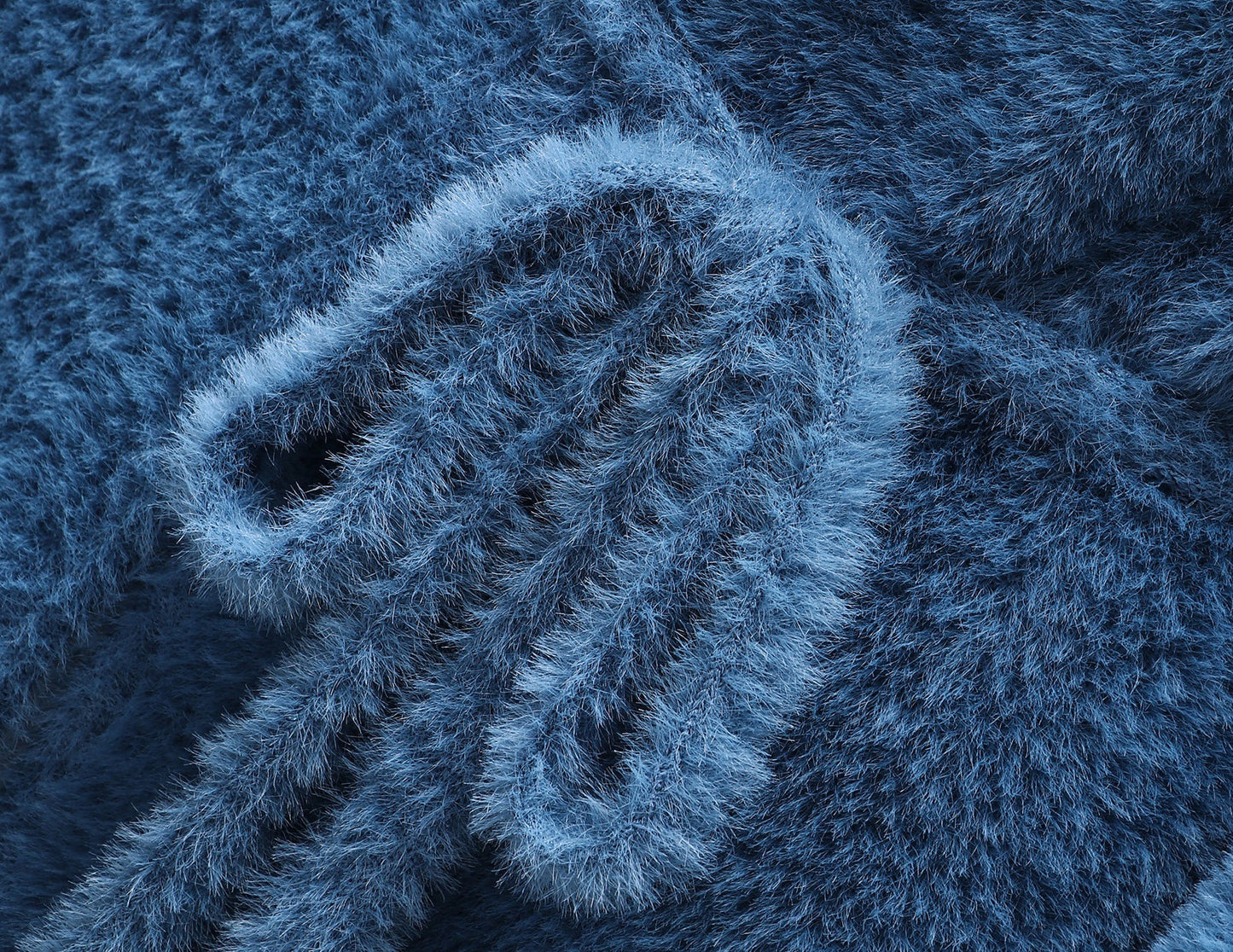 WANGXO | Ultimate Fluffy Mink Hair Texture  Lazy Soft Cardigan, Matching Vest & Elegant Fishtail Skirt Set-  KIMI ?