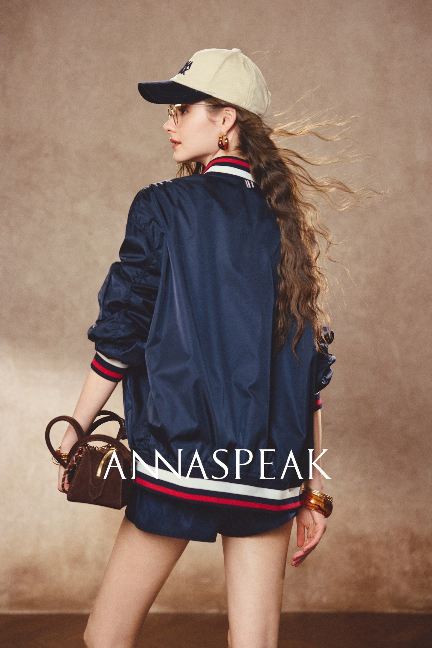 ANNASPEAK collar bomber jacket-ELI.