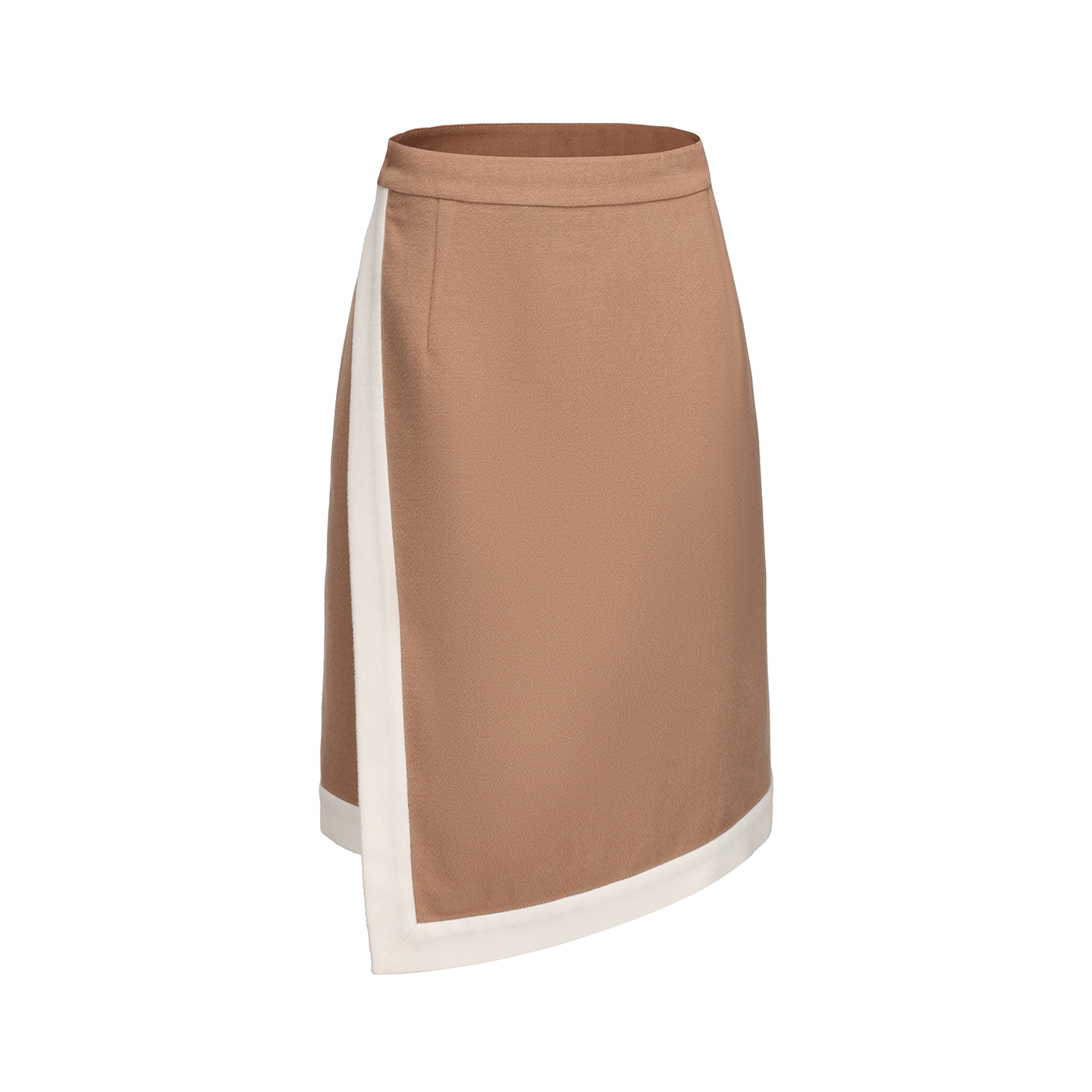 ATELIER MISS LU Wind Irregular Sheep Wool Blend Skirt - PORCH.