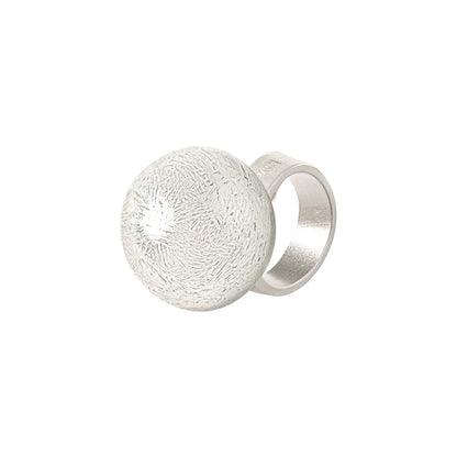 TUYUE brass silver plating romantic poetic planet ring- GWEN