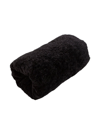 Le Palais Vintage Original  Black Winter Lamb Wool Plus Cotton -Kiara