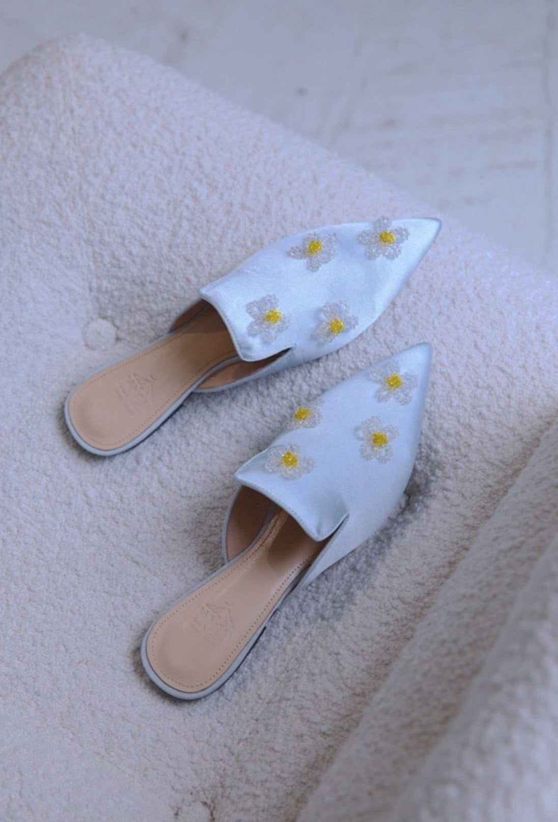 B-FEI daisy flat pointed mules-ANKO.