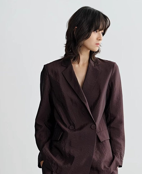 COMME MOI vintage double-breasted blazer - CAMILLA.