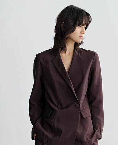 COMME MOI vintage double-breasted blazer - CAMILLA.