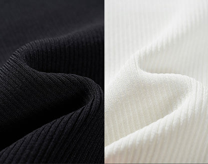 COMME MOI Lu Yan designer new women's clothing tight short pit strip camisole - REIGN.