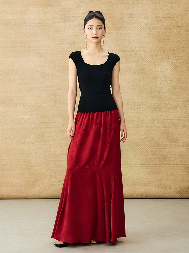 HECO Chinese U-neck Shoulder Top Early Summer Popular Cool Wear - MART.