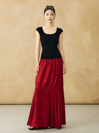 HECO Chinese U-neck Shoulder Top Early Summer Popular Cool Wear - MART.