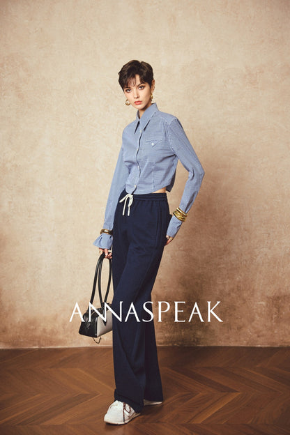 ANNASPEAK sweatshirt banana pants set-CHRIS.