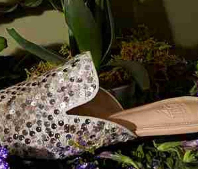 B-FEI sheepskin flat heel pointed toe slippers-HAUN.