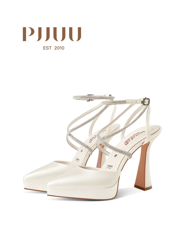 PJJUU high heels platform sandals- PASSION.